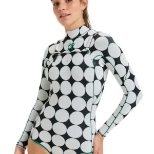 Geprüft Roxy 1.5mm Rise Natural Langarm Springsuit Black White XS (6)