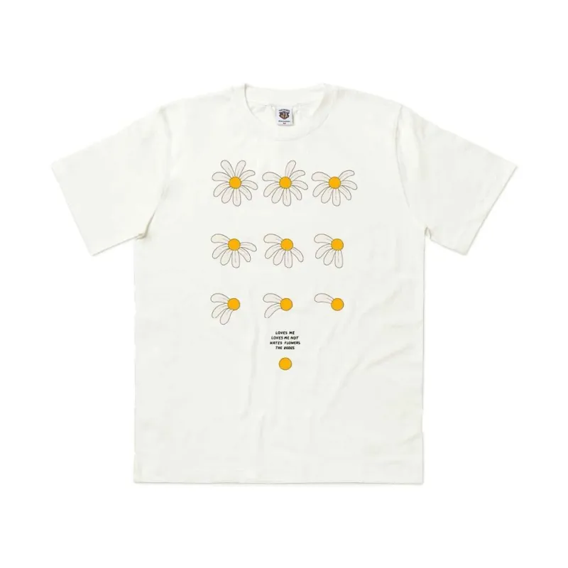 Wochenendangebot The Dudes Loves Me Not Classic T-Shirt Off White S