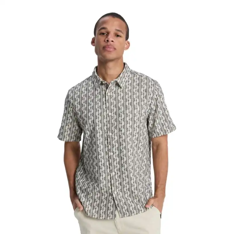 Mega-Angebot Quiksilver Horizons SS Hemd Bone Horizons S