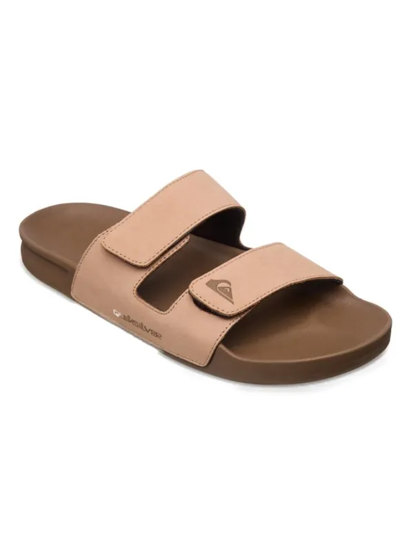 Top-Seller Quiksilver Rivi Leather Zehentrenner Brown 42