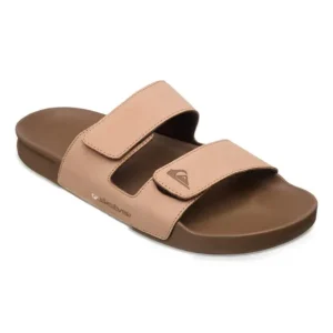 Neuheit Quiksilver Rivi Leather Zehentrenner Brown 45