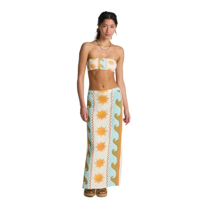 Sonderaktion Billabong Call Midi Skirt Salt Crystal XS