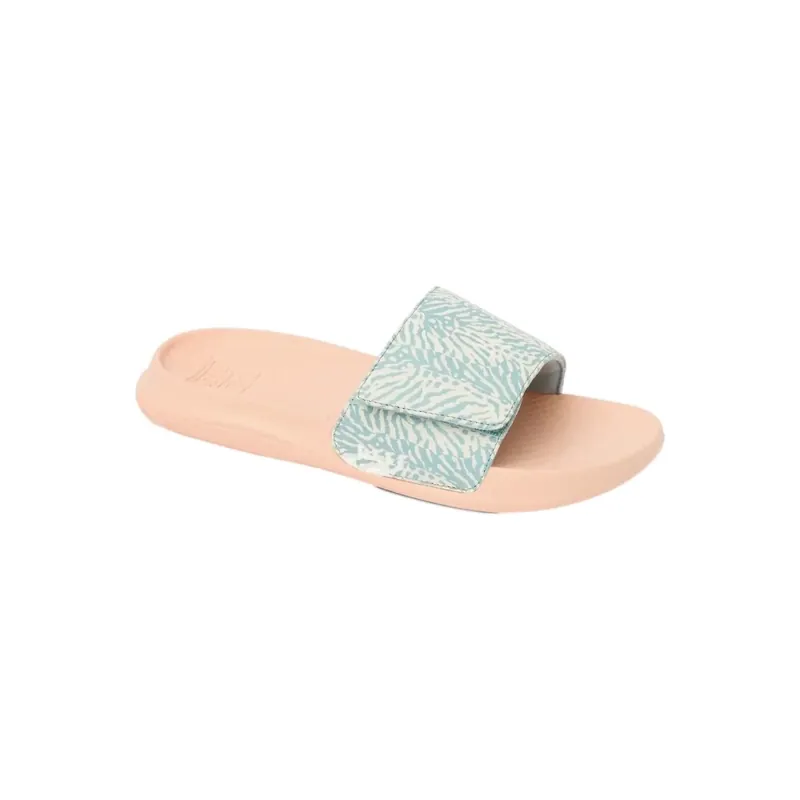 reef Kids Salty Slide Badelatschen Blue Haze US13- EU 31 Geprüft