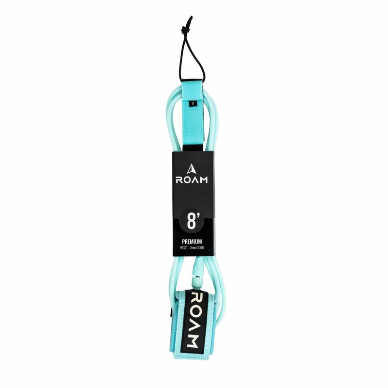 ROAM Surfboard Leash Premium 8.0 Lite Teal Online Kaufen