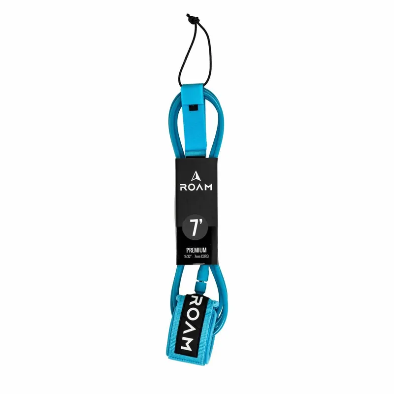 Aktuell ROAM Surfboard Leash Premium 7.0 Dark Teal