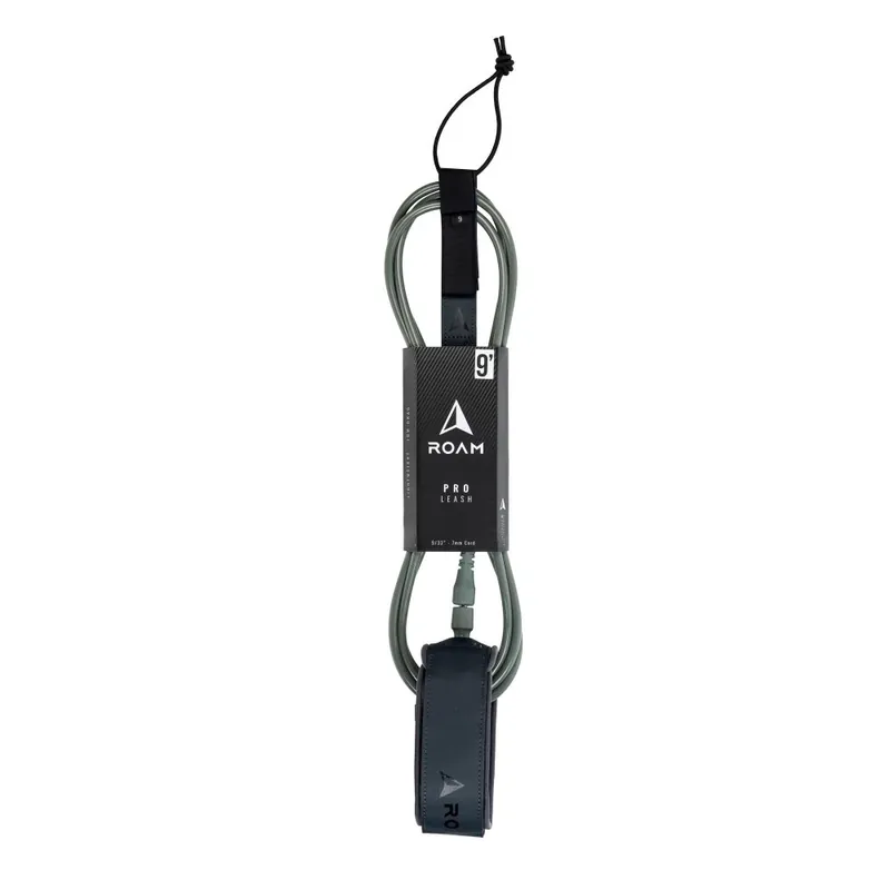 Garantierte Lieferung ROAM Surfboard Leash PRO 9.0 Knie Grau