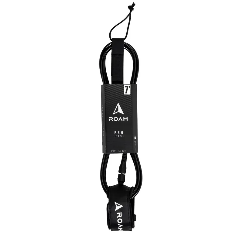 ROAM Surfboard Leash PRO 7.0 Schwarz Super-Preis