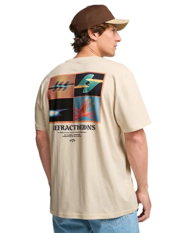 Preisknaller Billabong Russel Spencer Refractions Premium Tee Beige M