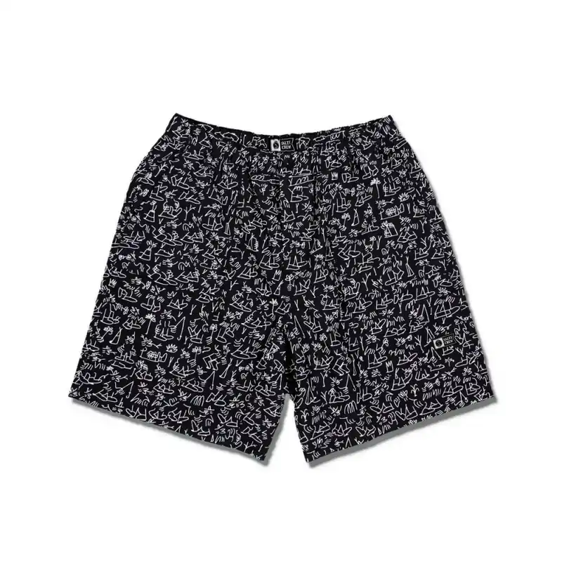 Knallerangebot Salty Crew Rais Packable Utility Short LB Black XL