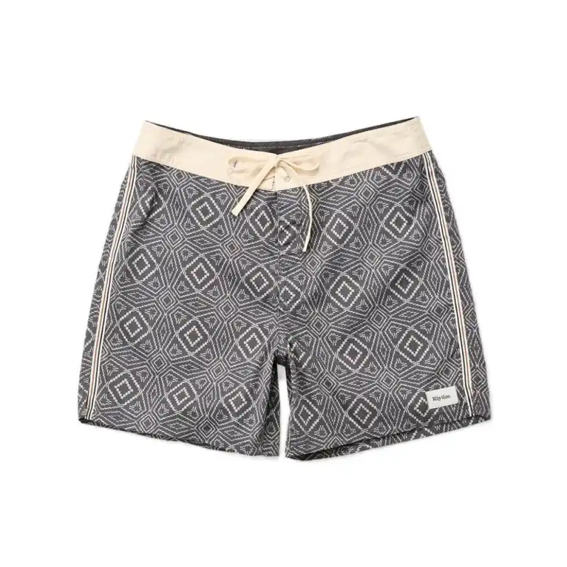 Preiswert Rhythm Livin Boardshorts Mosaic Heritage Trunk Black 30