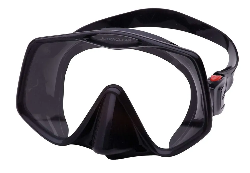 Zertifiziert Tauchermaske Atomic Frameless Black