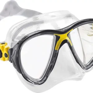 Cressi Tauchermaske Big Eyes Evo Crystal Yellow Must-Have
