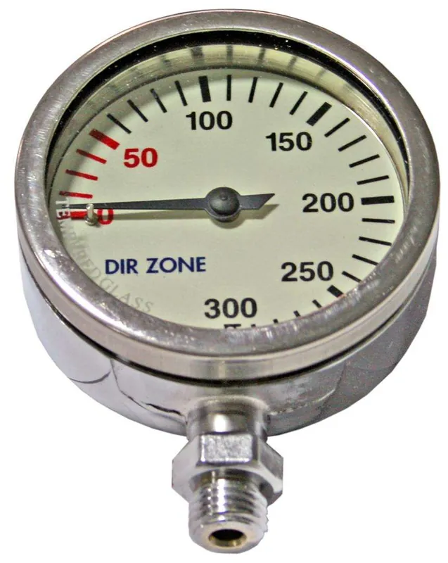 DIRZONE Finimeter SPG 52mm 200bar Chrom Beliebt