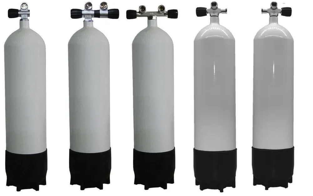 Heißes Angebot ECS Tauchflasche, Tauchgerät, Stahl, 232 Bar, 10L