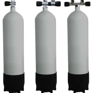 ECS Tauchflasche, Tauchgerät, Stahl, 232 Bar, 15 L Begrenztes Angebot