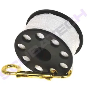 TECLINE Spool, Reel 45 m mit Messing-Karabiner Angebot