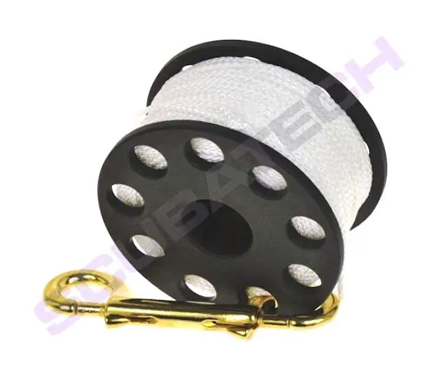 TECLINE Spool, Reel 45 m mit Messing-Karabiner Angebot