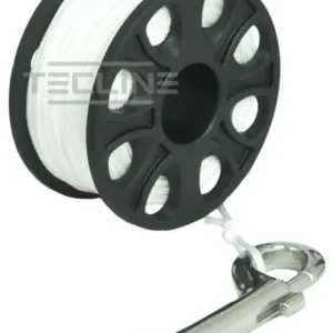 TECLINE Spool, Reel 30 m mit Edelstahl-Karabiner Preiswert