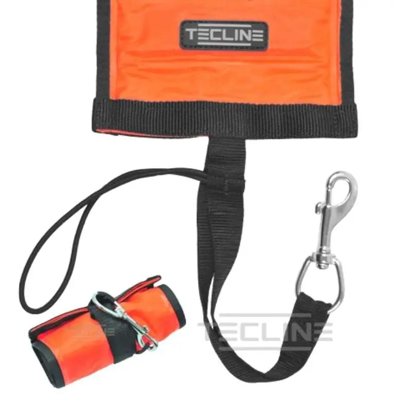 Letzte Chance TECLINE Boje, halbgeschlossen 18 x 122 cm, OPR-Ventil, Orange