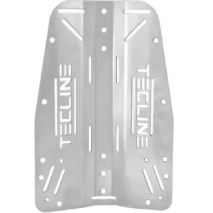 Neu Im Sortiment TECLINE Aluminium-Backplate (3 mm), pulverbeschichtet, grau