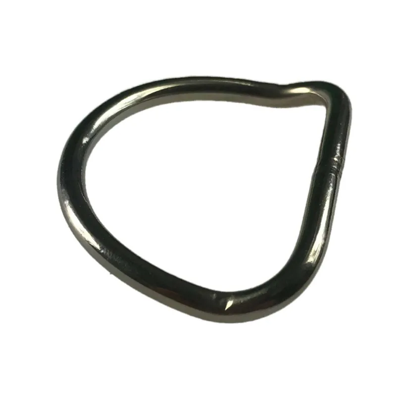 D-Ring gekröpft für 50mm Gurt, V4A Preisknaller