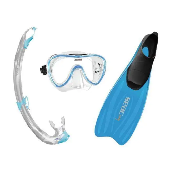 Zertifiziert SALE: Schnorchelset Tauch Set SEAC Easy Gr. 44/45