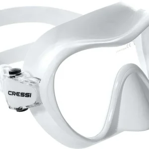 Zertifiziert Tauchermaske Cressi F1 White