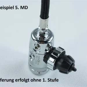 Apeks XTX50 DST 5. Mitteldruckabgang 5 Port TurretUpgrade Kit für Sidemount, RA117113 Geprüft