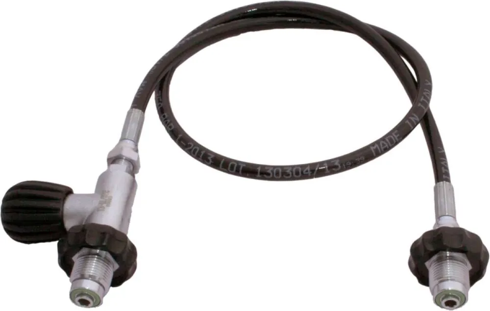 DIN G5/8 Überströmschlauch, 1m, 300 bar, Neu