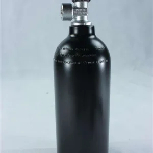 Online Kaufen Tecline Alucylinder black, Aluflasche, Argonflasche DIN und Ventil 1,5L