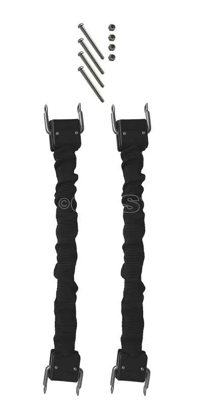 OMS Spring Straps, Springstraps, Edelstahl Flossenband Paar M-XXL Geprüft
