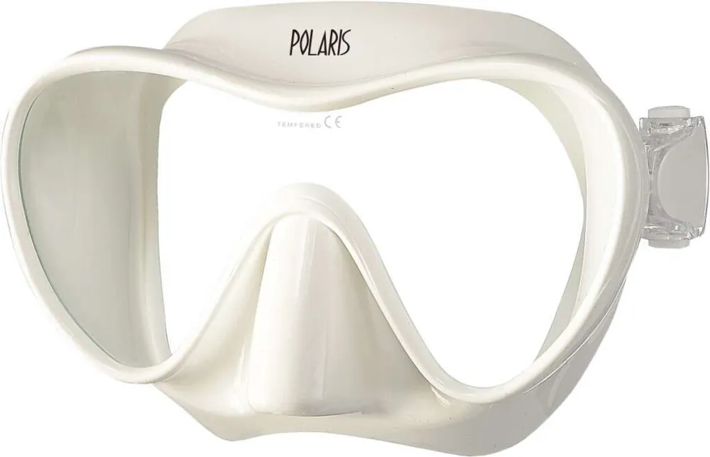 Polaris Tauchermaske Frameless, weiß Ausverkauf