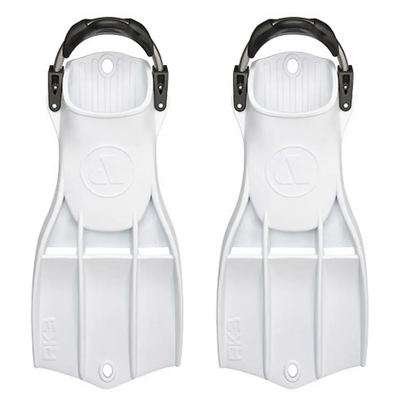 Letzte Chance Apeks RK3 Geräteflossen TEC Flossen mit Springstraps white