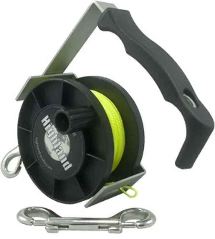 Reel Gelbe Leine, 88m mit Double Ender & Bolt Snap Garantierte Lieferung