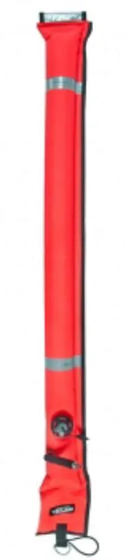 Aktuell Tecline Boje, geschlossen, 11 x 117 cm, OPR-Ventil, Orange - mit D- Ring