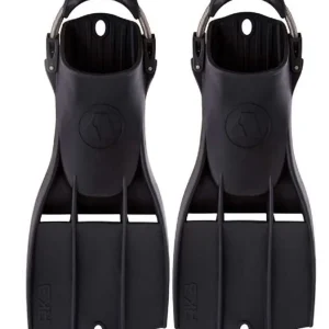 Apeks RK3 HD Geräteflossen TEC Flossen mit Springstraps schwarz Echt