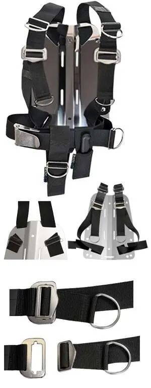 DIRZONE Backplate Edelstahl 6mm mit adjustable Harness Mega-Angebot