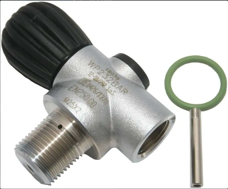 SOS Rebreather Valve matt chrome G5/8 232bar Rabatt