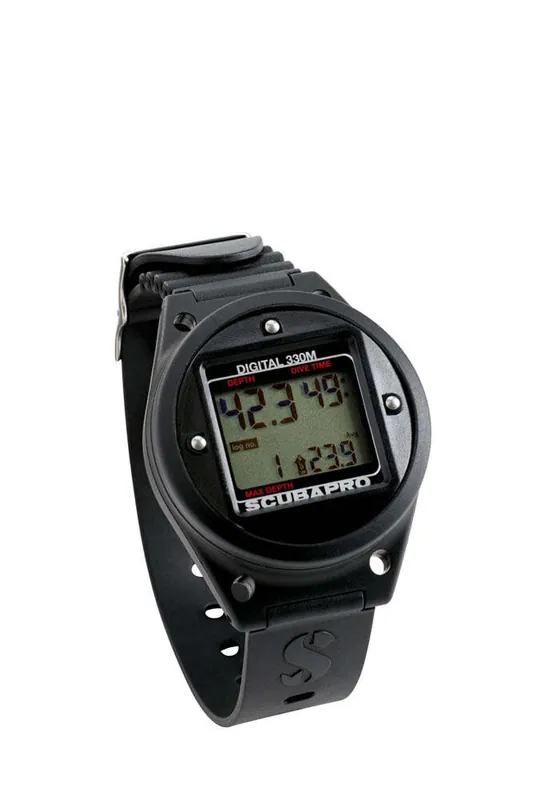 Scubapro Tiefenmesser, Bottom Timer Digital 330m NEW MODEL Super-Preis