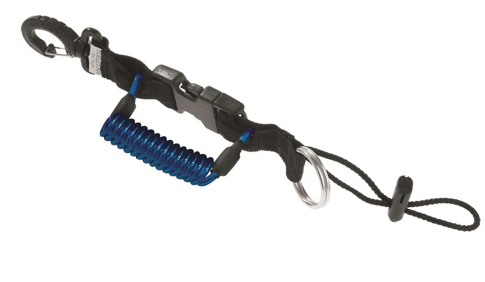 Scubapro Spiralkabel, Snapper Standard, 100 cm, mit Edelstahlkern Nur Heute