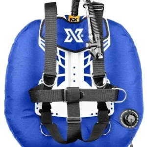 xDEEP NX Project Standard Komplettset Edelstahl Backplate blau Mega-Angebot