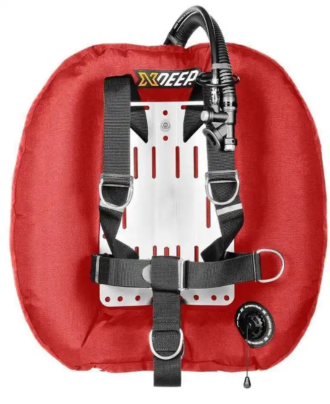 xDEEP HYDROS 40 DIR Komplettset rot Abverkauf