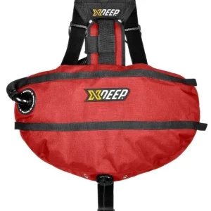Sichere Zahlung xDEEP STEALTH 2.0 CLASSIC Full Set - Sidemount Komplettset rot