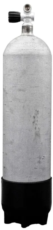 Tauchflasche Hot Dipped, Stahl, 200 Bar, 12L lang - Monoventil erweiterbar Online Kaufen