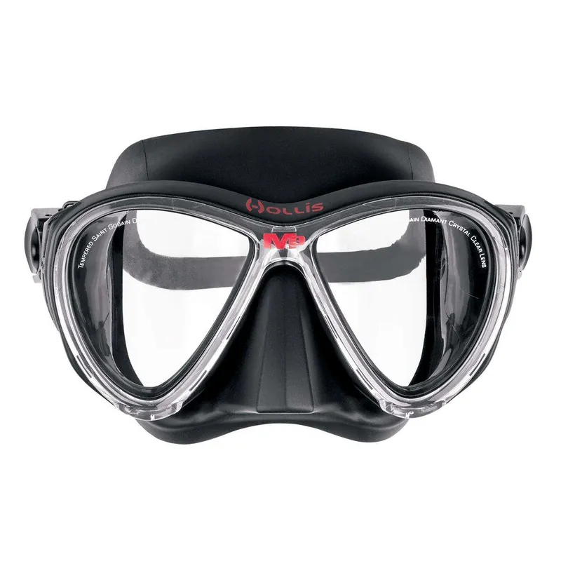 Rabatt Hollis Tauchermaske M3 schwarz