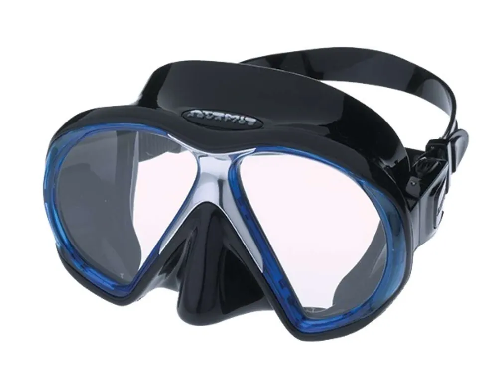 Atomic Tauchermaske SubFrame Medium Fit black w/blue Garantierte Lieferung