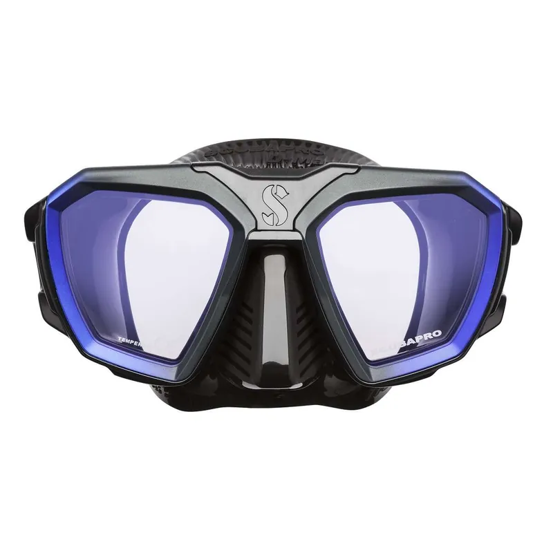 Nur Heute Scubapro Tauchermaske D-Maske blau/schwarz Gr. wide