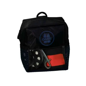 OMS Bojen Set Safety 6.0 Slim open 1,8m Hybrid SMB, 75 Spool, Bag Ocean Blau Saisonangebot