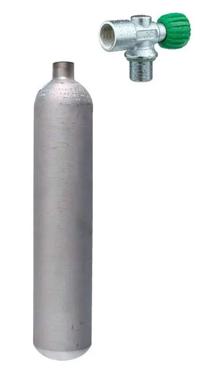 Neu 3L Faber Stahl Hot Dipped Rebreather Sauerstoff O2 Oxygen Flasche 300 Bar