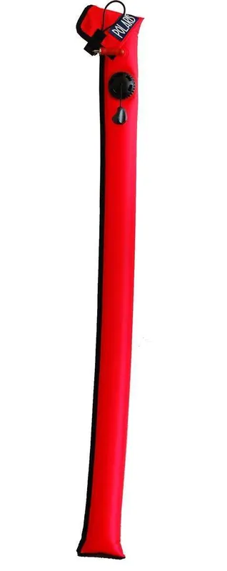 Polaris TEC Boje, 120 cm orange, mit Inflatoranschluss und Schnellablass Highlight